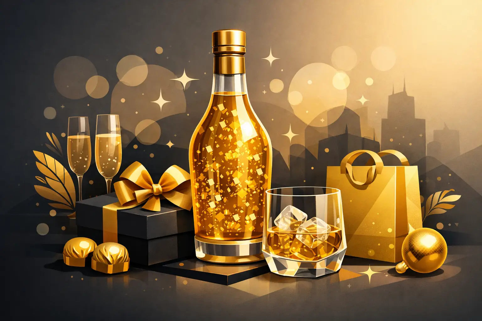Gold Alkohol: Das Geschenk, das Eindruck macht