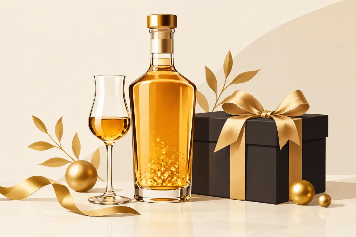 Luxus Likör für Geschenke mit Goldmomenten