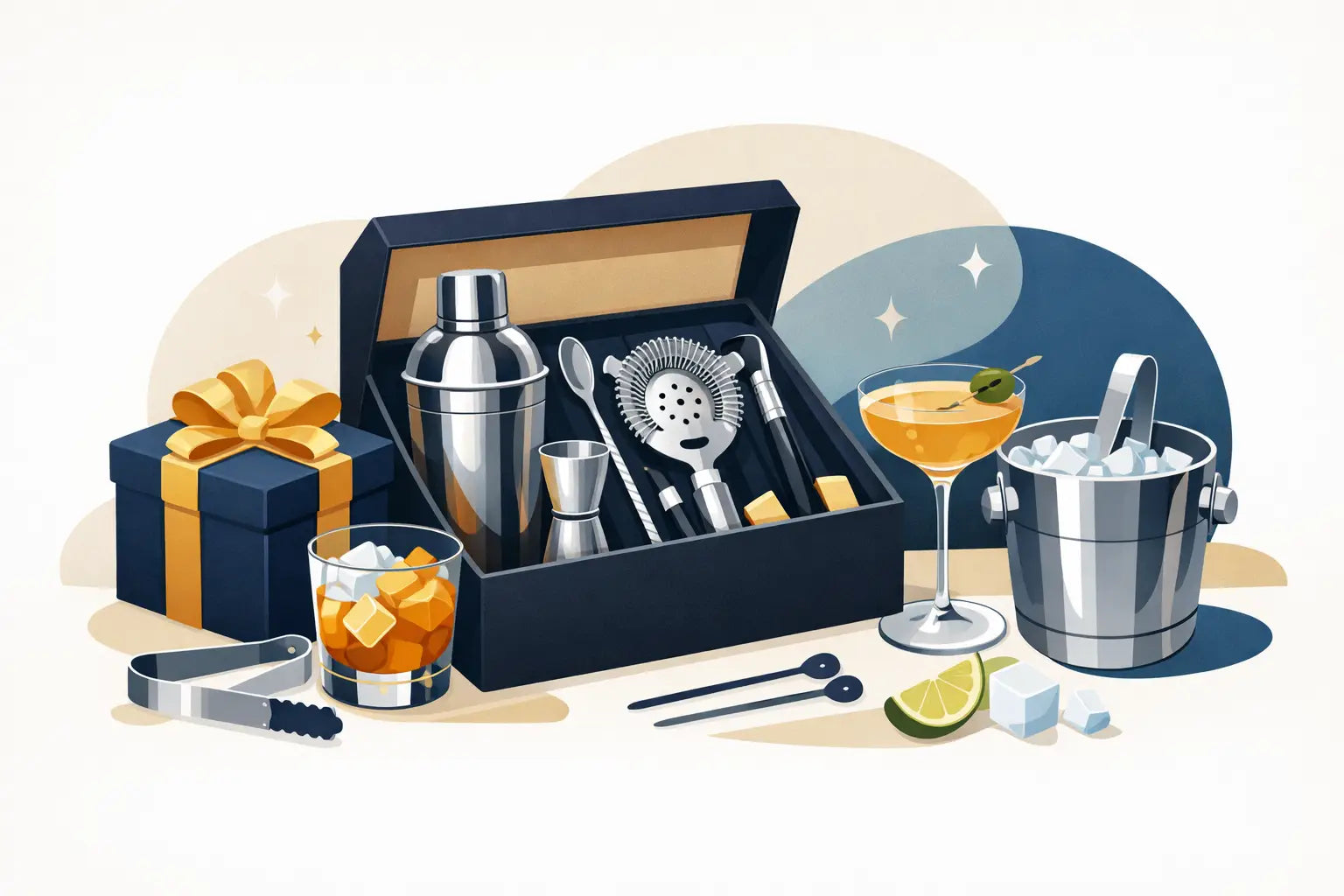 Barzubehör Geschenkset kaufen: Stilvoll schenken