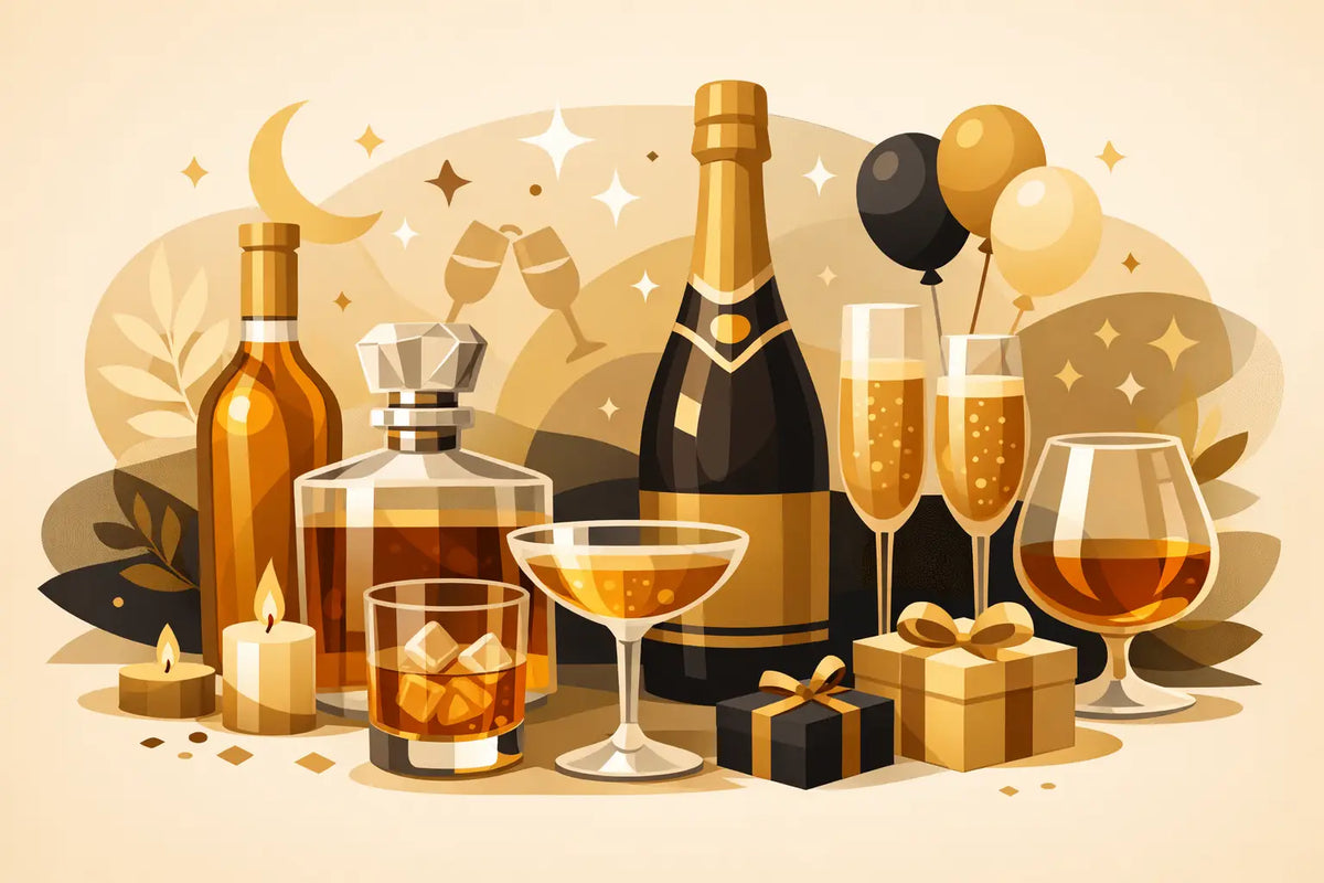 Goldene Spirituosen Guide für besondere Anlässe