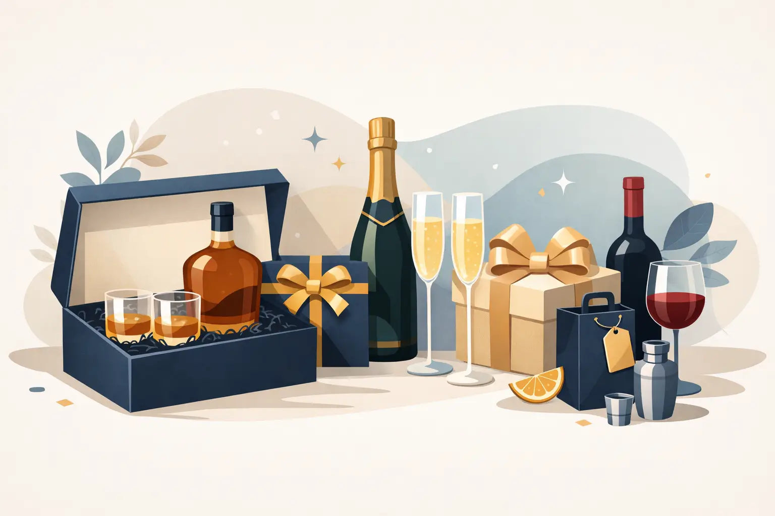 Alkohol Geschenksets, die Eindruck hinterlassen