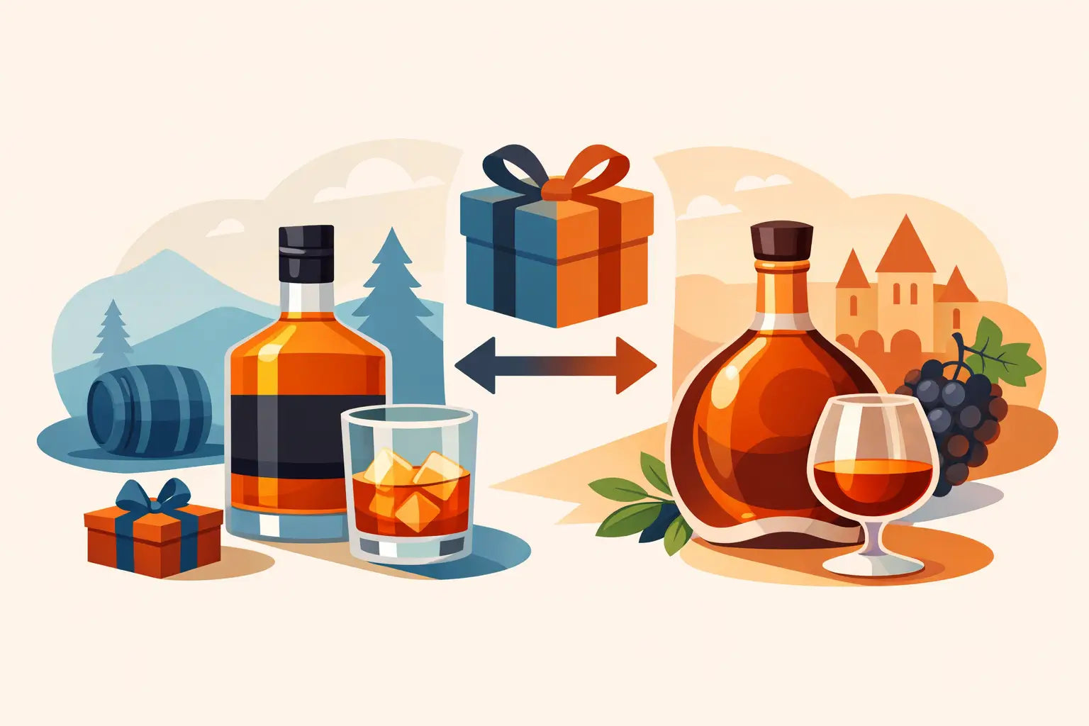 Whisky oder Cognac verschenken? So wählen Sie