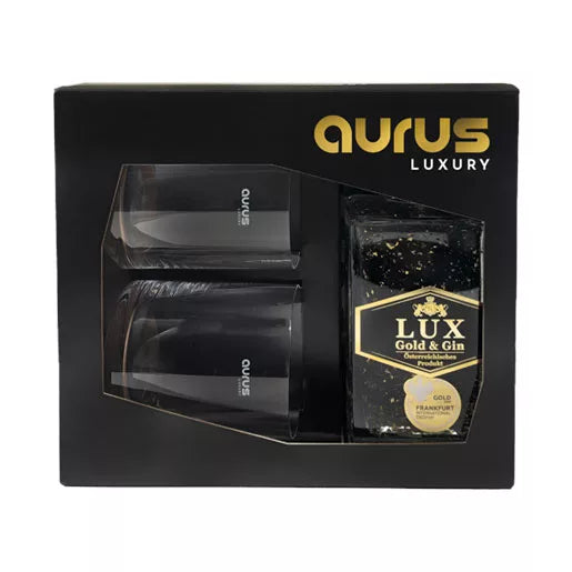Lux Spirits Spirituosen Gold Gin Geschenkset