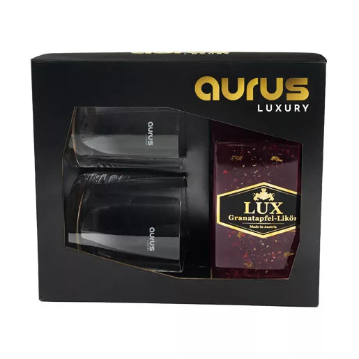 Lux Spirits Spirituosen Granatapfel Likör Geschenkbox